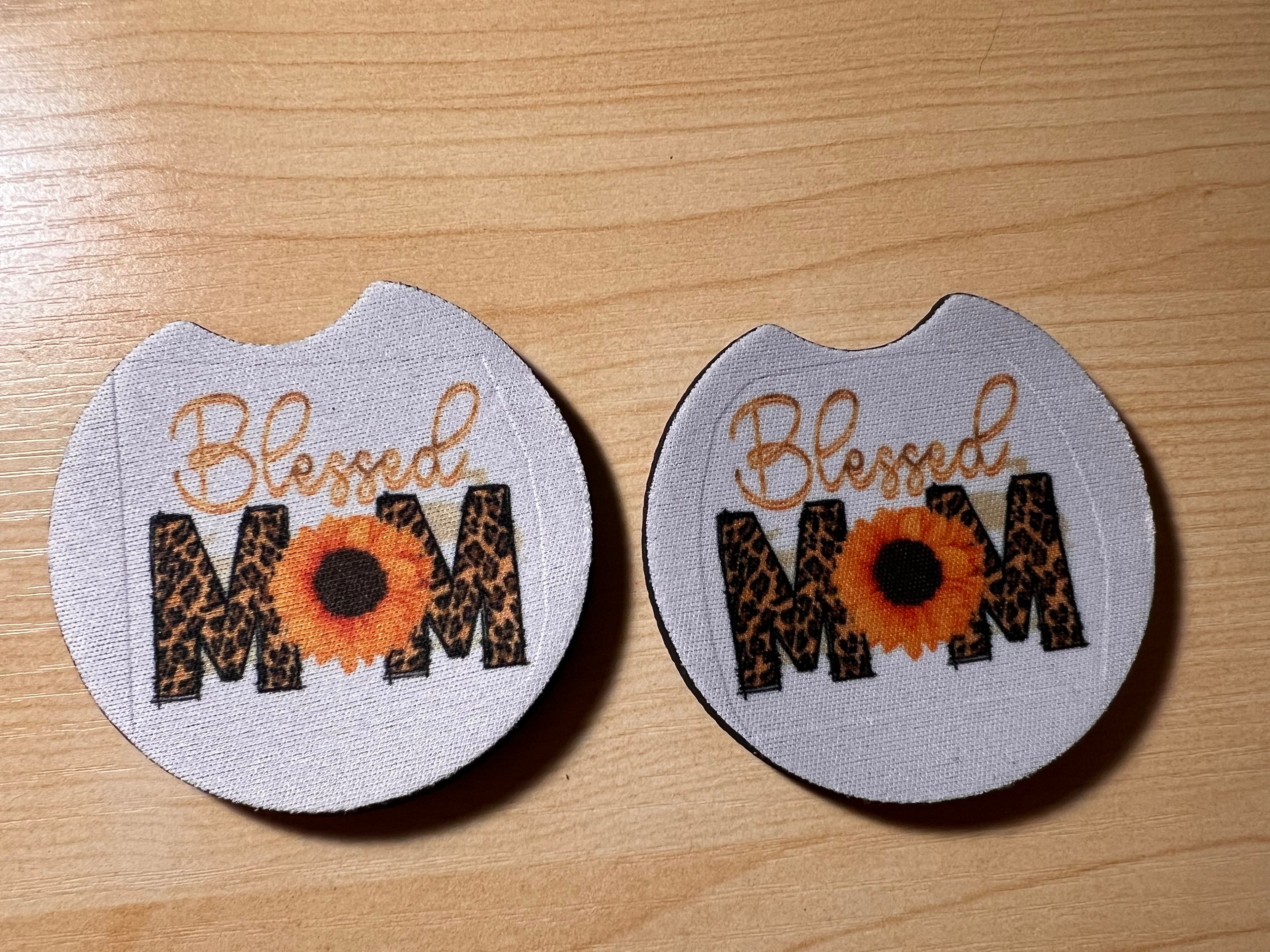 Custom car coasters