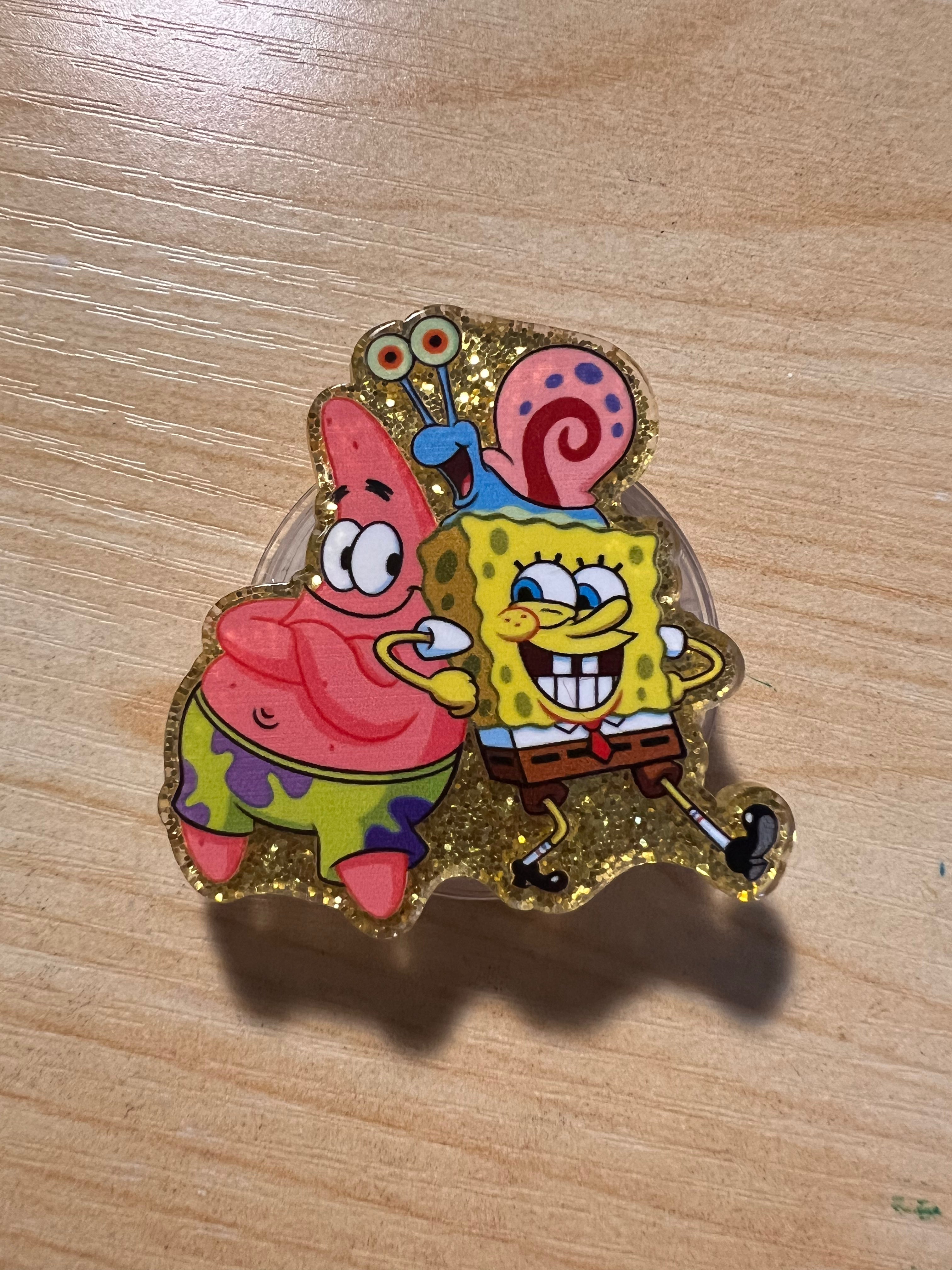 SpongeBob pop socket